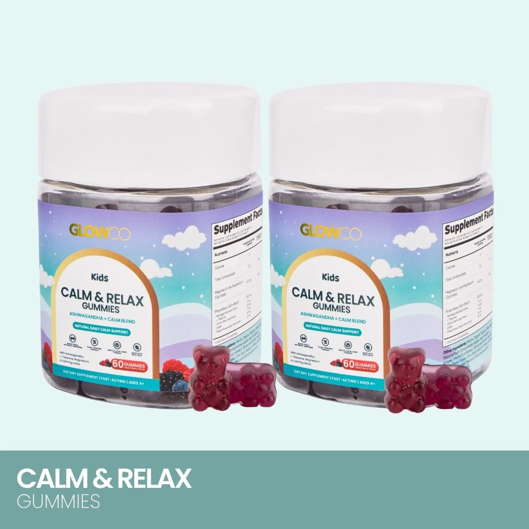 2 Bottles of Kids Calm & Relax Gummies